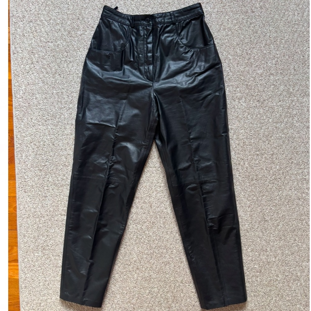 CJ Todd Vintage Leather pants  8